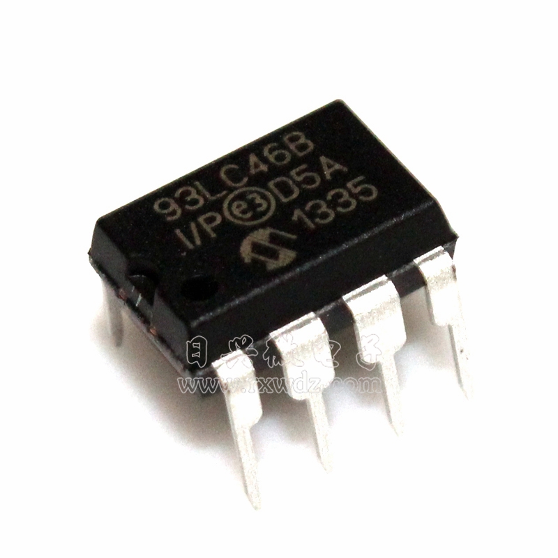 进口|93LC46 PIC93LC46B-I/P DIP-8 存储器【原装正品】