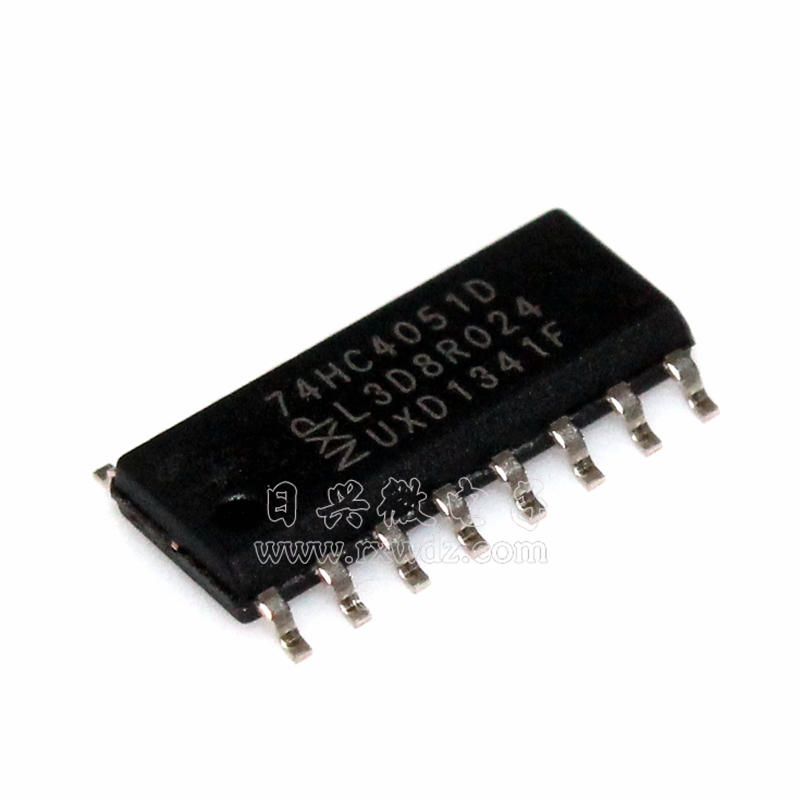 进口|74HC4051 74HC4051AD 74HC4051D SOP3.9mm【原装正品】