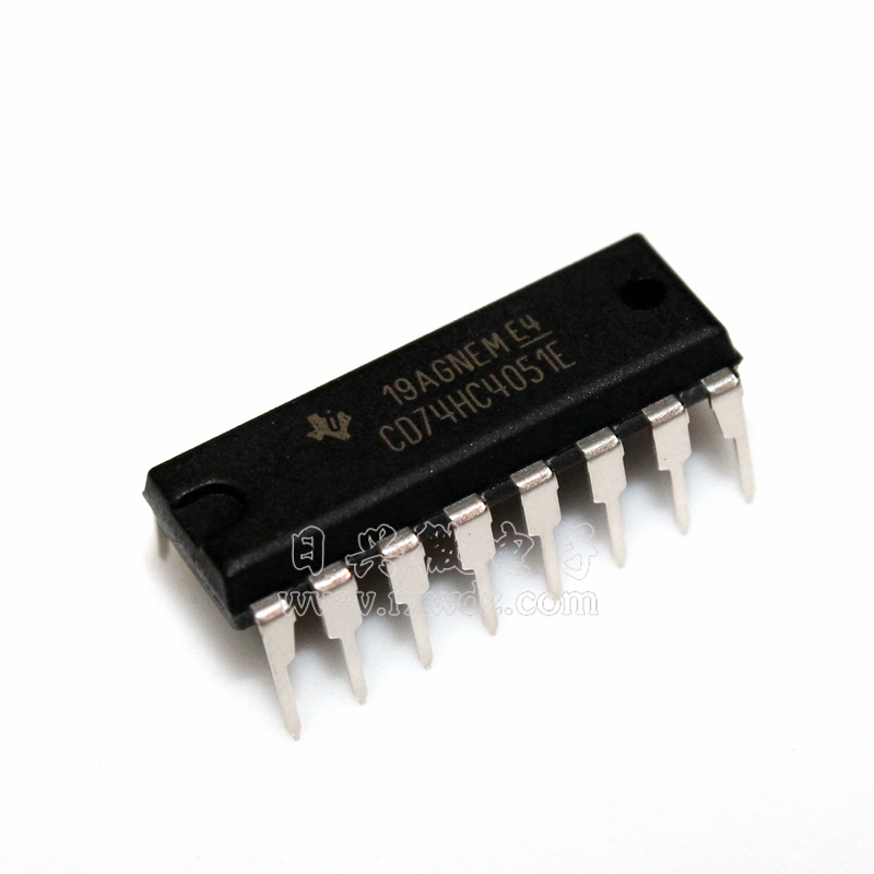 进口|CD74HC4051E DIP 74HC4051 100%【原装正品】